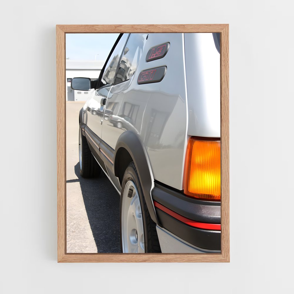Poster Lumière de la GTI – affiche Peugeot (vue 4)